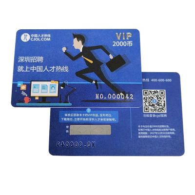 China Waterproof / Waterproof CMYK Printing CR80 Or Customized Size PVC Cards With Barcodes For Club Membership Management for sale