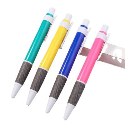 China Wholesale Custom Logo Office Stationery Multi-Color Simple Advertising Marker Pen Factory Direct Sales 520 Press Promotional Plastic Ball Pen for sale