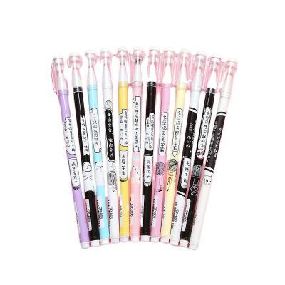 China New Product Normal Wholesale Creative School Main Gel Pen Cute Cartoon Learning Stationery Painting for sale