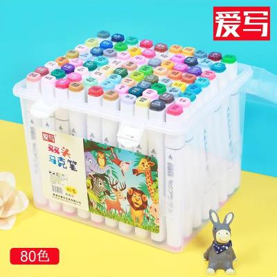 China Art ; Graffiti; Drawing ; Yes Promotion Plastic Art Markers Nomad Gray Kitchen Color Doms Brush Pens Kids Cartoon for sale