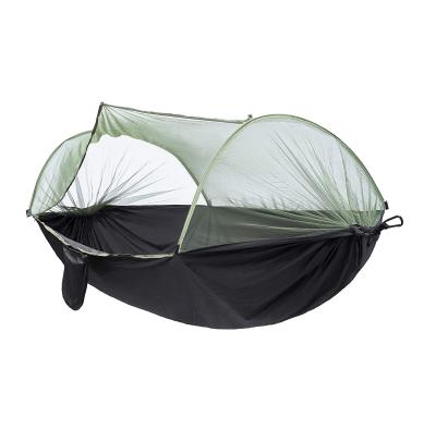 China BODI Design Double Bed Lightweight Simple Outdoor Camping Camp Breathable Nylon Hammock Tent with Mosquito Net for sale