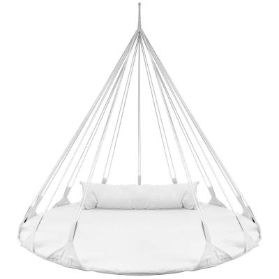 China BODI Modern Swing Hanging Nest with Pillow, Double Hammock Daybed Saucer Style Sofa Swing, 264 Pound Capacity, For Indoor/Outdoor for sale