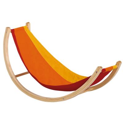 China BODI Modern Cotton Rocking Hammock with Stand for Kids, Kindling and Fabric Vintage Contemporary Hammock for Kids for sale