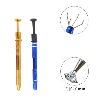 China Goldsmith Jewelry Making Tools Diamond Gemstone Pick Up Tools Gem Diamond Holder Aluminum Alloy for sale