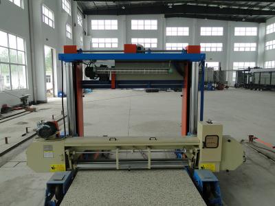 China Automatische horizontale lange Blatt-Schaum-Schneidemaschine für steifen PU-Schaum zu verkaufen