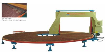 China Schaum-Schneider-Maschine Selbstder schwamm-Kreis-horizontale Schaum-Schneidemaschine-/CNC zu verkaufen