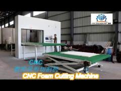 vertical cnc industrial hot wire foam cutter , foam die cutting machine