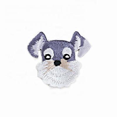 China 50pcs 3D Bulk Sale Iron On Small Sensitive Dog Patches for sale