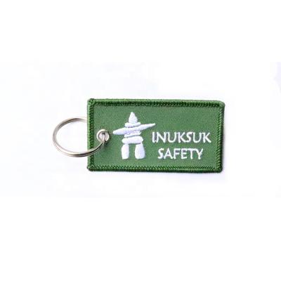 China Eco - Friendly Aviation Motorcycle Embroidery Key Chain Key Indicator for sale