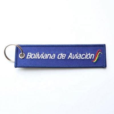 China Custom Aviation Embroidered Key Gusset Eco - Friendly For Promotion Gifts for sale