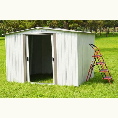 China Easily Assembled Durable Metal Garden Shed Storage , Cheap Price Garden Tool Storage / With Base /spire Garden Shed for sale