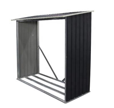 China Easily Assembled Metal Storage Firewood Shed Firewood Cage for sale