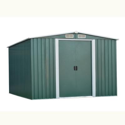 China New Model 6*8FT Easily Assembled Garden Sheds Outdoor Storage / House With Base /spire Garden Shed for sale