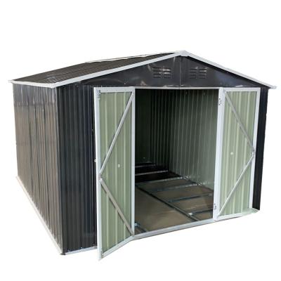 China Easily Assembled Factory Outlet Apex Roof Metal Shed Storage Steel Building for sale