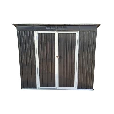 China Modern Large Size Easily Assembled Size 4*8 Ft Easy Assembly Construction Metal Storage Quick Ready Shed, 2.635*1.23*1.73 Meters for sale