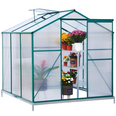 China China Easily Assembled Cost Small Garden Greenhouse Kits DIY Attached To House For Sale for sale