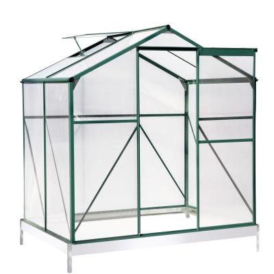 China Factory Supply Good Quality Twin Wall Green House Easily Assembled Polycarbonate For Garden for sale