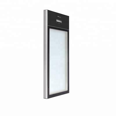 China Commercial Stainless Steel Frame Glass Door For Midea Wine Fridge for sale