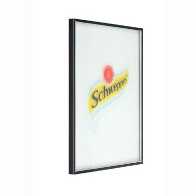 China Commercial Aluminum Commercial Freezer Showcase Drinking Glass Door for sale