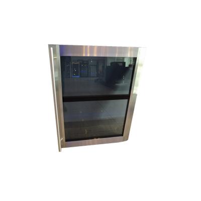 China Commercial aluminum frame glass door for mini fridge parts and wine fridge for sale