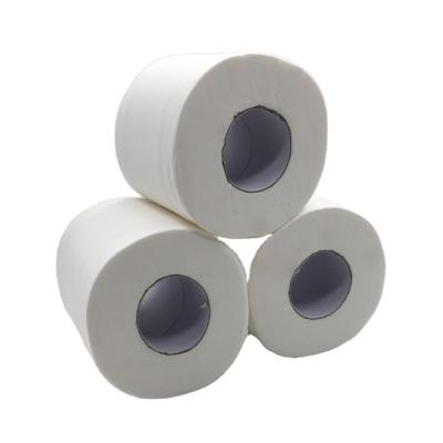 China Wash Piece 100% Recycle Pulp Tissue Roll White Paper Towel 2 Ply 200 Sheets Natural Custom Tissue Paper Embossing Toilet Paper for sale