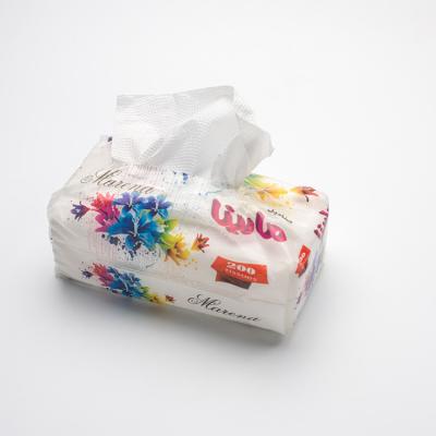 China 2019 Best Selling Box Tissue Package Super Soft Virgin Pulp Facial Tissue Paper For Home for sale