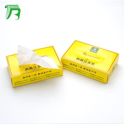 China Cheap square box tissue cube box facial tissue on sale for sale