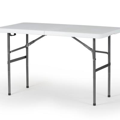 China 2020 Modern Hot Plastic 4ft Fold-Up Trestle Table For Events for sale