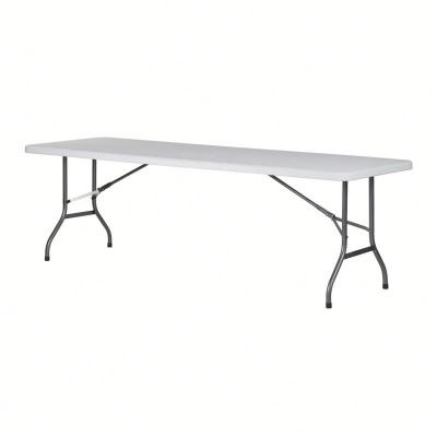 China Outdoor Table 8ft Rectangle Folding Table for sale