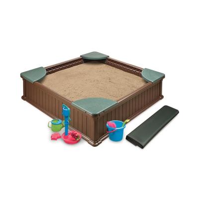 China HDPE Good Quality Wholesale Customized Kids Sandbox For Kids Fun Time for sale