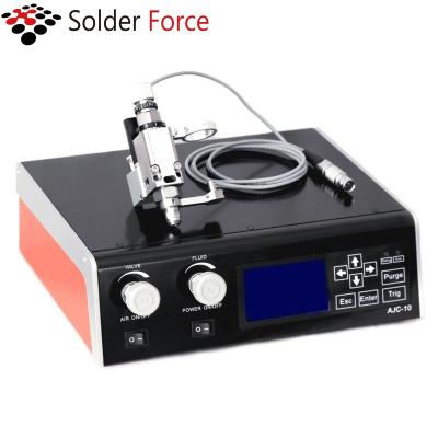 China Long Life Time Glue Valve SPJ1000 Solder Paste Valve Solder Glue Jet Dispenser Assembly Line For Led Lens/Mobile Phone/ for sale