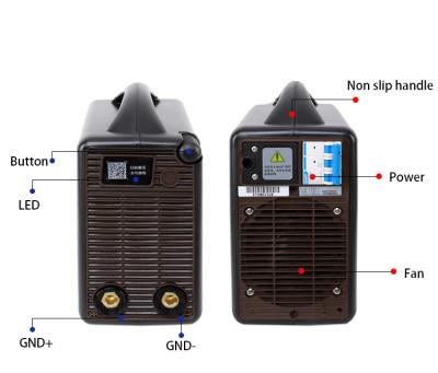 China Wire Feeder Inverter MIG/Arc MIG Semi-Auto Gasless Welder 2 in 1 Synergy MIG Welding Machine for sale