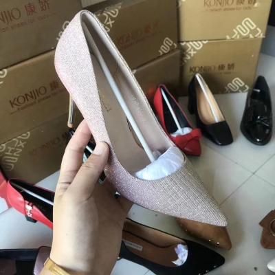 China Quick-Drying Hot Sale Mix Color Women High Heel Shoes Woman In Stock for sale