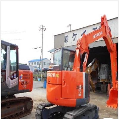 China Used Excavator Japanese Hitachi ZX75-3A Second Hand Excavator Hydraulic Crawler Used Excavator 0.6 for sale