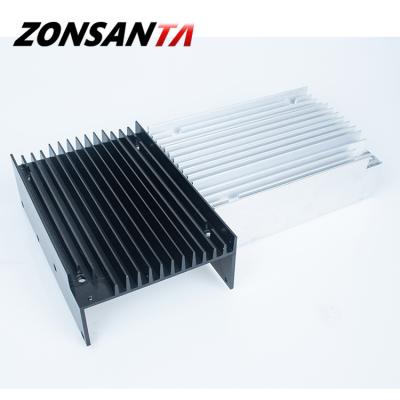 China Aluminum Precision CNC Spinning Metal Parts Coloful Aluminum Radiator Large Anodized Product Aluminum Parts Black Spinning for sale