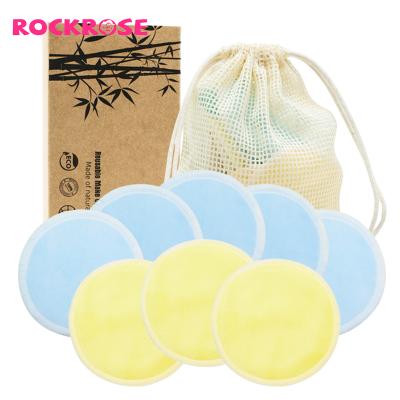 China Custom Organic Reusable OEM Crystal Velvet Makeup Remover Pads Skin Care Rockrose Size 11cm for sale