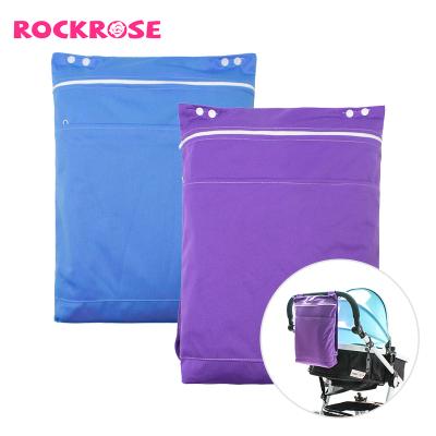 China New Arrival Rockrose Water Resistant PUL Large Wet Washable Bag Custom Reusable Backpack Storage Bags 54*58cm for sale