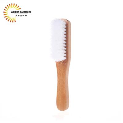 China Plastic Shoe Brush Wooden Shoe Cleaning Water Cleaning Brush for sale