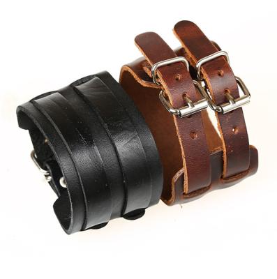 China Fashion Vintage Silver Punk Rock Wide Belt Buckle Faux Braided Genuine Cowhide Leather Strap Wholesale for sale