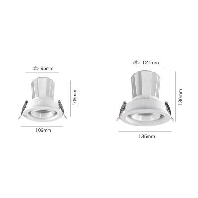 China Modern Wholesale Price Gu10 Anti Glare Led Lighting Spotlight Water Proof Smll for sale