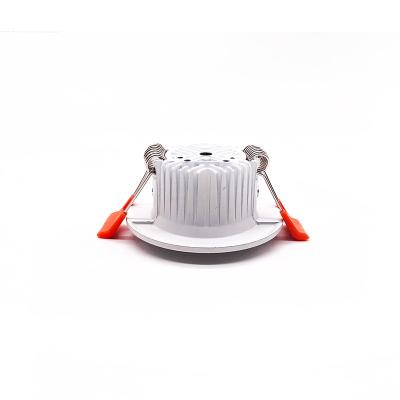 China Karhi 70mm Guangdong Modern White Aluminum Die Casting 70mm Flicker Free Round Led Panel Light for sale