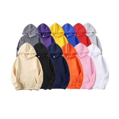 China 2021 Anti-Wrinkle Autumn Hip Hop Streetwear Men's Sweatshirts Autumn Hip Hop Streetwear Men Solid Color Hoodie Pullover Plain Male Hoodies Unisex for sale