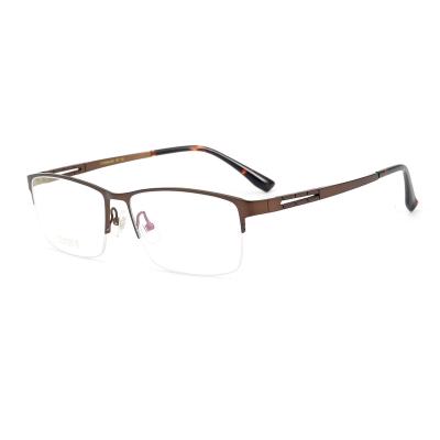 China Low MOQ Glass Rectangle Glass Clear Frame Optical Frames Wear Resistant Myopia Memory for sale