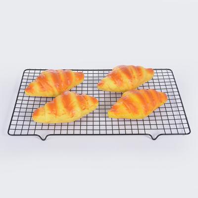 China Best Selling Viable Non-precious Stick YZ1243 Mesh Wire Rack Coating Iron For Bakery for sale