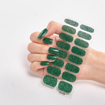 China Safe and Non toixc/Easy to Apply and Remove Waterproof 3D Nail Art Stickers Foils Decals Wraps for sale