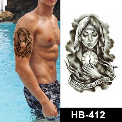 China Wholesale New Temporary Body Tattoo Designs Peel Safe Waterproof Men Women Fake Temporary Arm Tatto Charm Sticker for sale