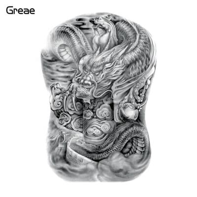 China High Quality Temporary Tattoo Sticker Temporary Water Transfer Full Back Tattoo for sale