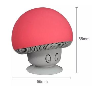 China Mini Column 3D Music Mushroom Portable Outdoor Loudspeaker Wireless Stereo Surround Bass Box for sale