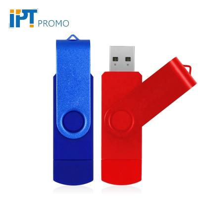 China High Quality Custom Logo OEM 1GB 4gb 8gb 16gb 32GB Tornado Animal Otg Usb Dual Flash Drive For Android Smartphone Pendrivers for sale