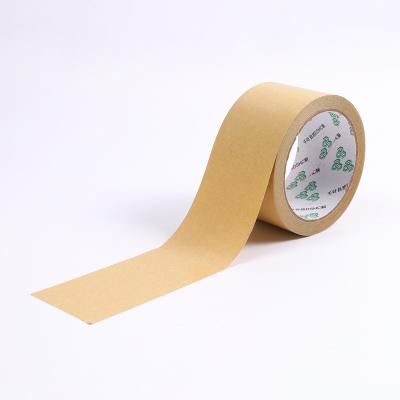 China Waterproof Kraft Paper Reinforced Self Adhesive Kraft Paper Custom Paper Tape Water Activated Gummed Kraft Wrapping Tape for sale